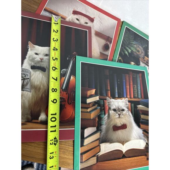 Vintage Stuart Hall Folder Lot Cats in School Unpunched Excellent Cond 1993 NOS - Picture 9 of 16